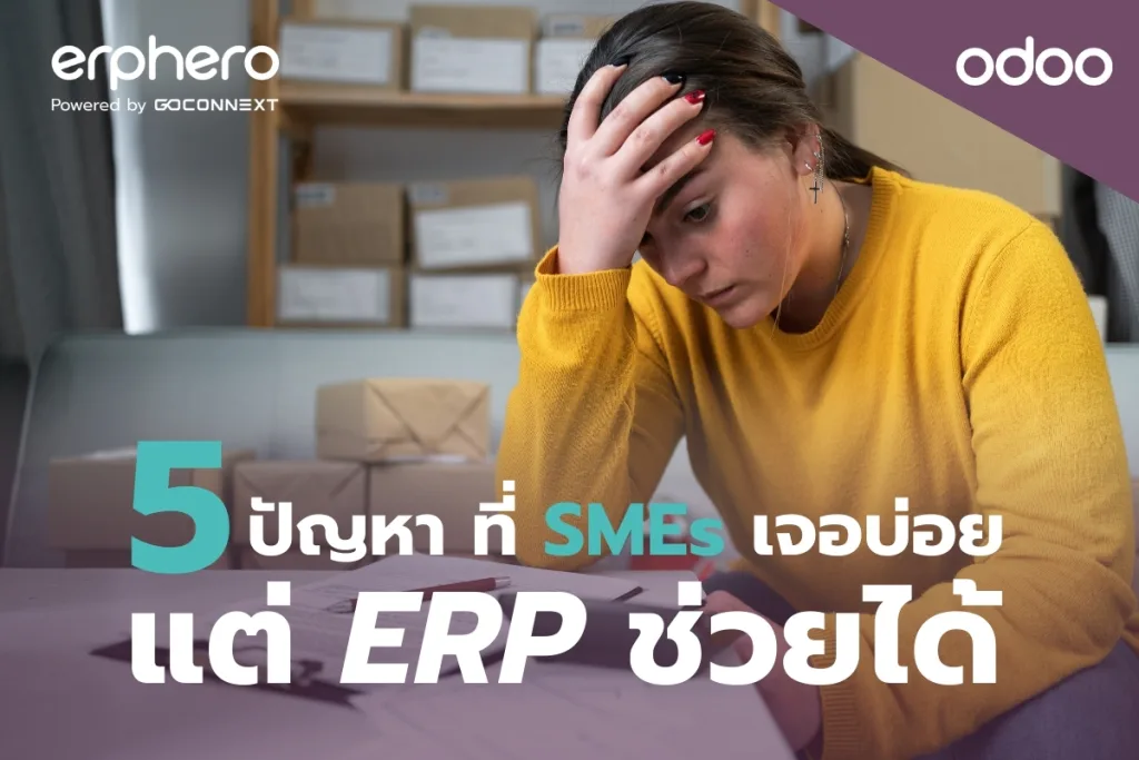 5 ปัญหา ที่ SMEs เจอบ่อย แต่ ERP ช่วยได้