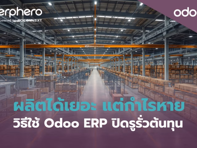 ผลิตได้เยอะ แต่กำไรหาย และวิธีใช้ Odoo ERP ปิดรูรั่วต้นทุน